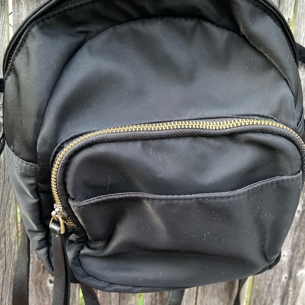 Mini Black Backpack - image 2
